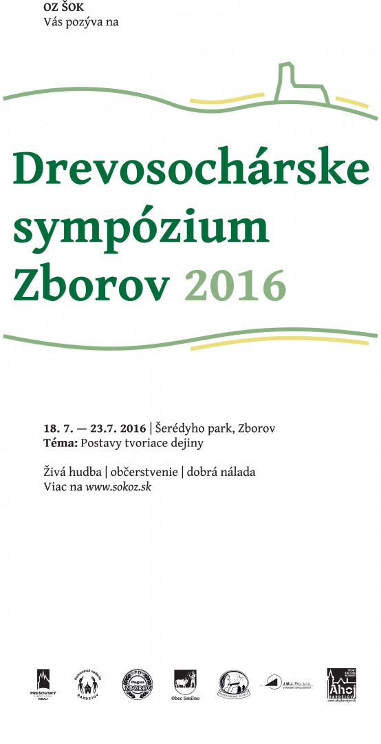 Drevosochárske sympózium Zborov 2016 - plagát (+Ahoj Bardejov).jpg